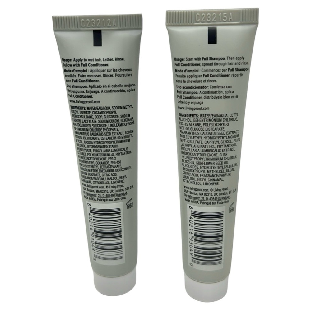 Living Proof Full Shampoo & Conditioner for Volume + Fullness Deluxe Sample - Picture 2 of 4